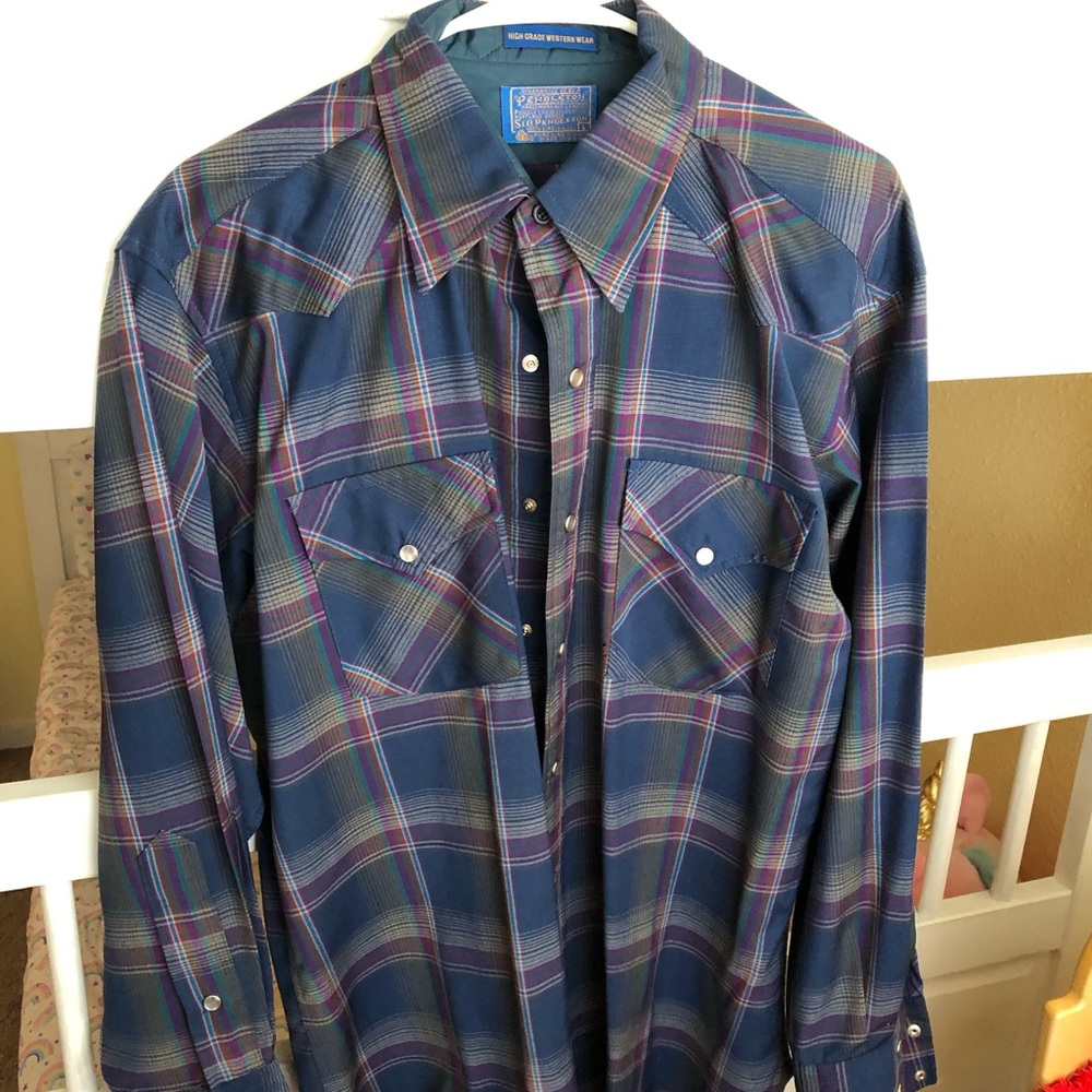 Pendleton Virgin Wool Plaid Shirt
